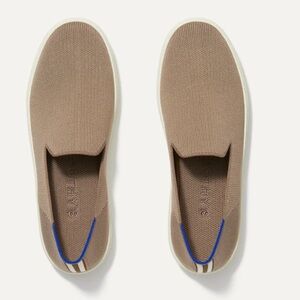 Rothy’s slip on sneakers in latte